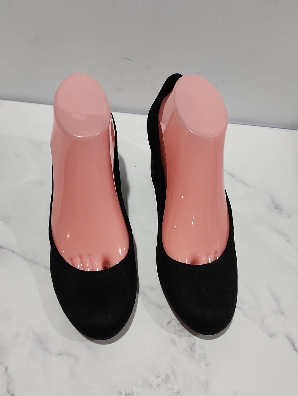 Easy Street Proper Elegant Black Block Heel